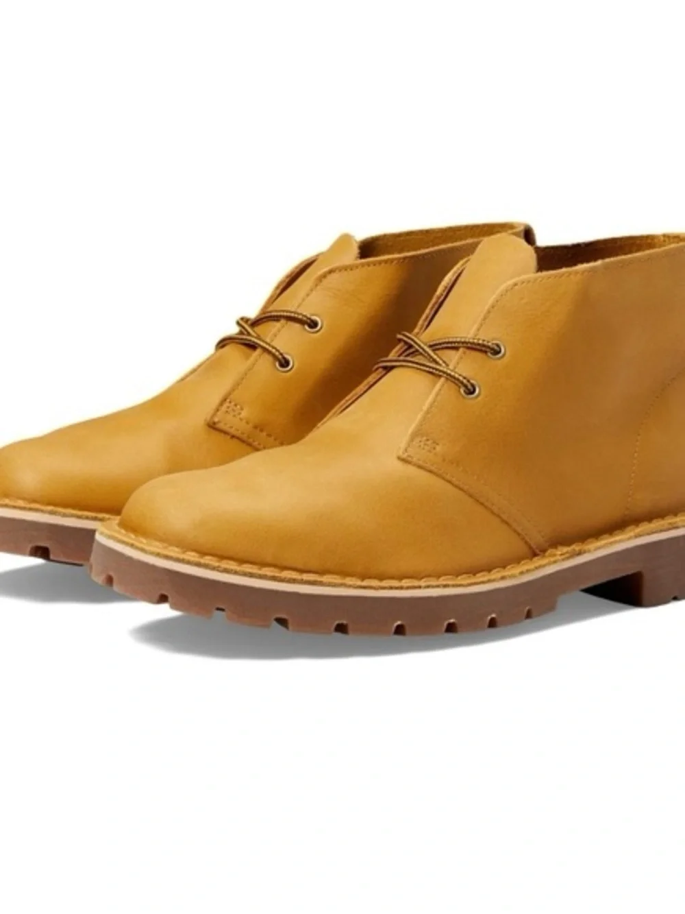 Clarks Overdale boots  Men’s Tan Leather Chukka Lace-Up Casual sz 8.5